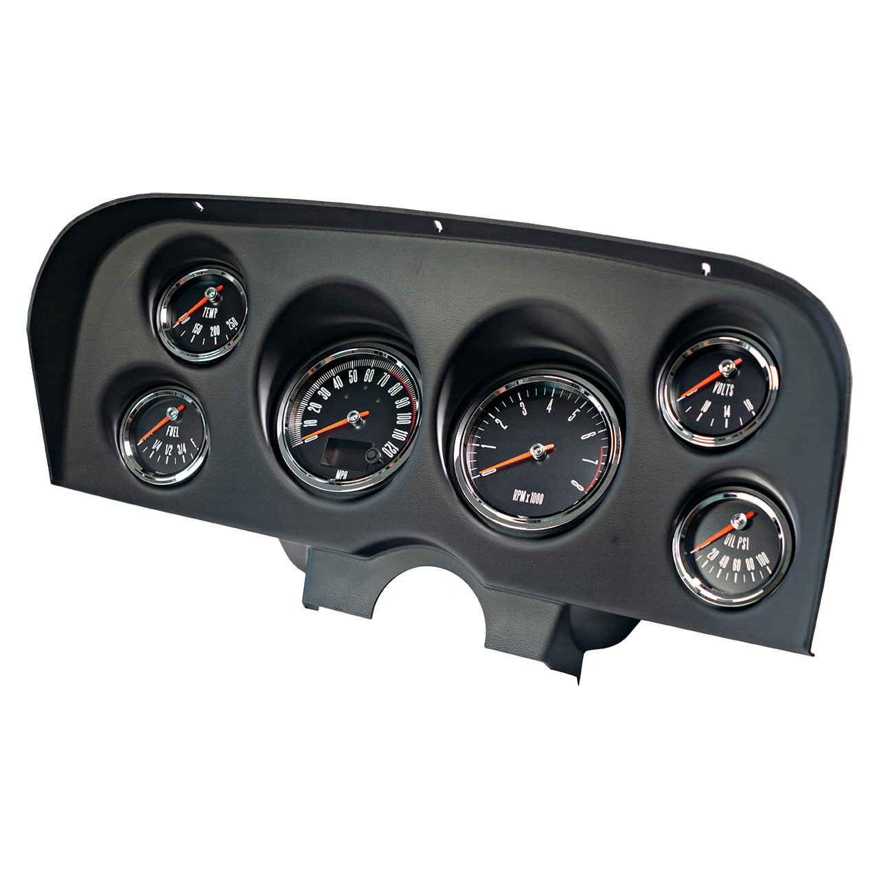 1969-70 Ford Mustang Gauge Set | GPS Speedometer & Tachometer + 6-18v Volt, Temp, Fuel, Oil