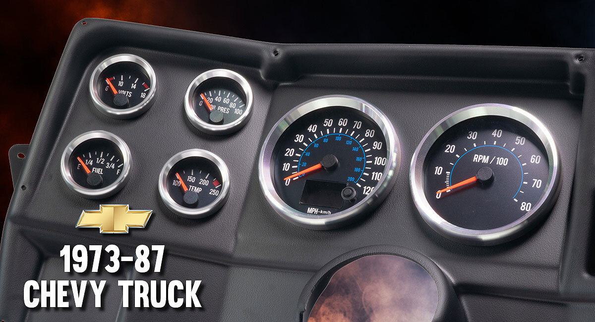 chevy truck gauge cluster